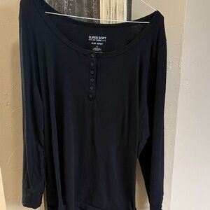 Torrid black pullover size 2